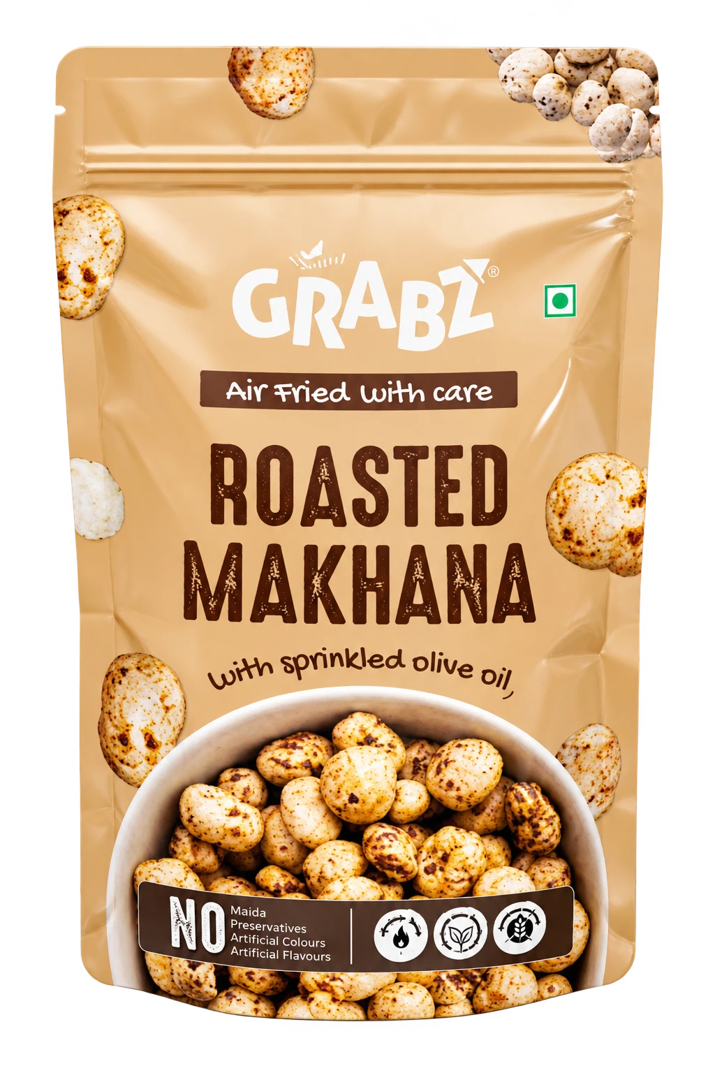 Grabz Roasted Makhana — Olive Oil